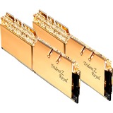 G.Skill DIMM 16 GB DDR4-3200 (2x 8 GB) Dual-Kit, Arbeitsspeicher gold, F4-3200C16D-16GTRG, Trident Z Royal, INTEL XMP