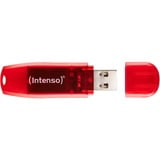Intenso Rainbow Line 128 GB, USB-Stick rot, USB 2.0