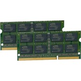 Mushkin SO-DIMM 4 GB DDR3-1333 (2x 2 GB) Dual-Kit, Arbeitsspeicher 996646, Essentials