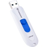 Transcend JetFlash 790W 64 GB, USB-Stick weiß/blau, USB-A 3.2 Gen 1
