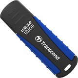 Transcend JetFlash 810 128 GB, USB-Stick schwarz/blau, USB-A 3.2 Gen 1