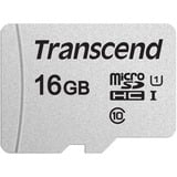 Transcend microSDHC Card 16 GB, Speicherkarte UHS-I U1, Class 10