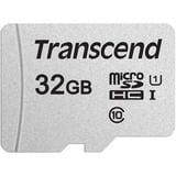 Transcend microSDHC Card  32 GB, Speicherkarte silber, UHS-I U1, Class 10