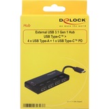DeLOCK Externer USB 3.0 Hub, USB-Hub 
