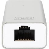 Digitus USB 3.0 3-Port Hub mit Gigabit LAN, USB-Hub weiß