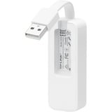 TP-Link USB 2.0 Adapter, USB-A Stecker > RJ-45 Buchse weiß, 10/100Mbit/s