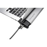 Kensington Laptop Locking Station 2.0, Sicherheit silber/schwarz, MicroSaver 2.0 Keyed Lock