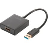 Digitus USB 3.2 Gen 1 Adapter, USB-A Stecker > HDMI Buchse schwarz