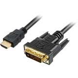 Sharkoon Adapterkabel HDMI  > DVI-D schwarz, 5 Meter, Dual Link, 24+1
