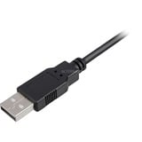 Sharkoon USB 2.0 Kabel, USB-A Stecker > Mini-USB Stecker schwarz, 1,0 Meter, doppelt geschirmt