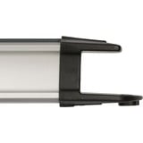 Brennenstuhl Premium-Alu-Line Steckdosenleiste 12-fach Duo schwarz/silber, 3 Meter, mit 2 Sicherheitsschaltern