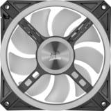 Corsair iCUE QL120 RGB 120x120x25, Gehäuselüfter schwarz, einzelner Lüfter ohne Controller
