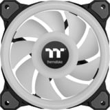 Thermaltake Riing Quad 12 RGB Radiator Fan TT Premium Edition 3 Pack, Gehäuselüfter schwarz, 3er Set, 1x Controller