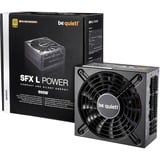be quiet! SFX-L Power 600W, PC-Netzteil schwarz, 4x PCIe, Kabel-Management, 600 Watt
