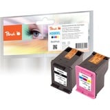 Peach Tinte schwarz + color PI300-398 kompatibel zu HP 300XL, CC641EE, CC644EE