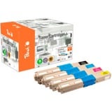 Peach Toner Spar Pack PT1049 kompatibel zu Oki 46508712, 46508711, 46508710, 46508709