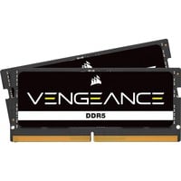 Corsair SO-DIMM 64 GB DDR5-4800 (2x 32 GB) Dual-Kit, Arbeitsspeicher schwarz, CMSX64GX5M2A4800C40, Vengeance