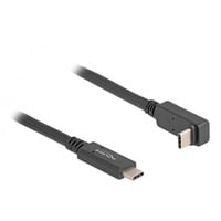DeLOCK USB 3.2 Gen 2 Kabel, USB-C Stecker > USB-C Stecker schwarz, 1 Meter, PD 3.0, Laden mit bis zu 60 Watt