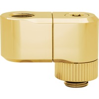 EKWB EK-Quantum Torque Double Rotary Offset 28 - Gold, Verbindung gold