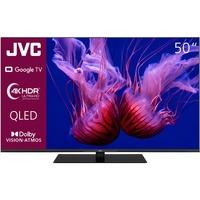 JVC LT-50VGQ8255, QLED-Fernseher 126 cm (50 Zoll), schwarz, UltraHD/4K, Triple Tuner, Google TV