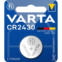 Varta LITHIUM Coin CR2430, Batterie 1 Stück, CR2430