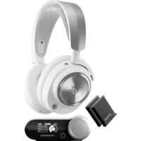 SteelSeries Arctis Nova Pro Wireless, Gaming-Headset weiß, ANC, USB-C, Klinke