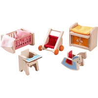 HABA Little Friends - Puppenhaus-Möbel Kinderzimmer, Puppenmöbel 