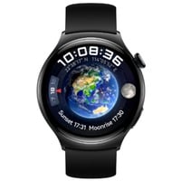 Huawei Watch 4 (Archi-L19F), Smartwatch schwarz, Armband: Black, Fluorelastomer
