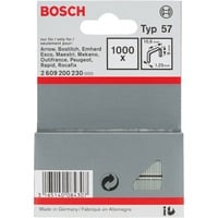 Bosch Flachdrahtklammer Typ 57, 8/10,6mm, Clip 1.000 Stück