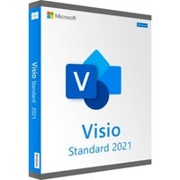 Microsoft Visio Professional 2021, Office-Software Englisch, Keycard