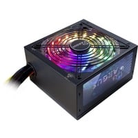 Inter-Tech Argus RGB-600W II, PC-Netzteil schwarz, 2x PCIe, 600 Watt