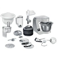 Bosch MUM5XL72 Küchenmaschine grau/silber, 1.000 Watt, integrierte Waage, Serie 4
