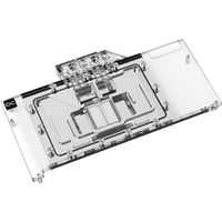 Alphacool Eisblock Aurora Acryl RX 7900XTX/XT Taichi/Phantom mit Backplate, Wasserkühlung chrom/transparent