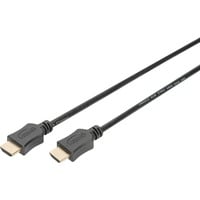 Digitus HDMI High Speed Anschlusskabel, mit Ethernet, Full HD 1080i/p schwarz, 2 Meter, Standard