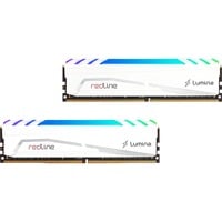 Mushkin DIMM 32 GB DDR5-6400 (2x 16 GB) Dual-Kit, Arbeitsspeicher weiß, MLB5C640A77P16GX2, Redline Lumina White