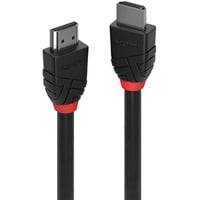 Lindy Standard HDMI Kabel, Black Line schwarz, 15 Meter