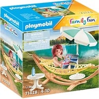 PLAYMOBIL 71428 Family Fun Hängematte, Konstruktionsspielzeug 