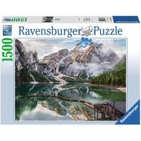 Ravensburger Puzzle Lago di Braies, Pragser Wildsee 1500 Teile