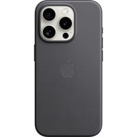 Apple Feingewebe Case mit MagSafe, Handyhülle schwarz, iPhone 15 Pro