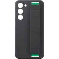 SAMSUNG Silicone Grip Case, Schutzhülle schwarz/grün, Samsung Galaxy S23+
