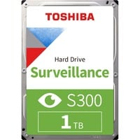 Toshiba S300 1 TB, Festplatte SATA 6Gb/s, 3,5"