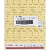 Bosch Schleifblatt C355 Best for Coatings and Composites, K600 230 x 280mm, zum Handschleifen