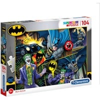 Clementoni Supercolor - DC Batman, Puzzle 104 Teile