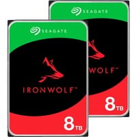 Seagate IronWolf NAS 2 x 8 TB Bundle, Festplatte