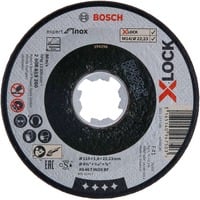 Bosch X-LOCK Trennscheibe Expert for Inox, Ø 115mm Bohrung 22,23mm, AS 46 T INOX BF, gerade