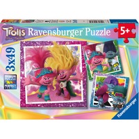 Ravensburger Kinderpuzzle Trolls 3 3x 49 Teile
