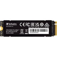 Verbatim Vi7000G 4 TB, SSD schwarz, PCIe 4.0 x4, NVMe, M.2 2280, Kühlkörper