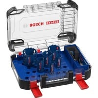 Bosch Expert Lochsägen-Set 'ToughMaterial', Ø 22-68mm, 9-teilig mit Power Change Plus Adapter, Koffer