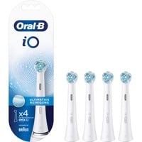 Braun Oral-B iO Ultimative Reinigung 4er, Aufsteckbürste weiß