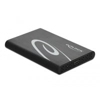 DeLOCK Externes Gehäuse für 2.5″ SATA HDD / SSD mit SuperSpeed USB 10 Gbps (USB 3.1 Gen 2), Laufwerksgehäuse schwarz